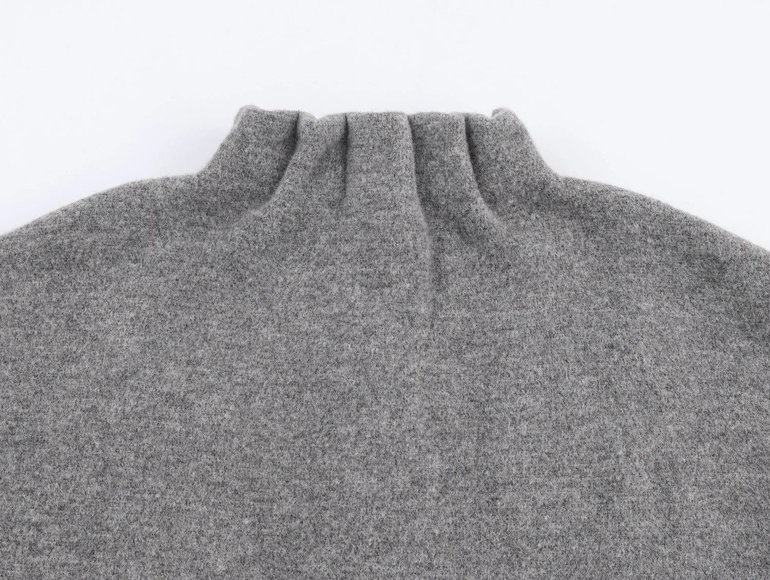 Women's Knitted Mini Skirt Set Long Sleeve -