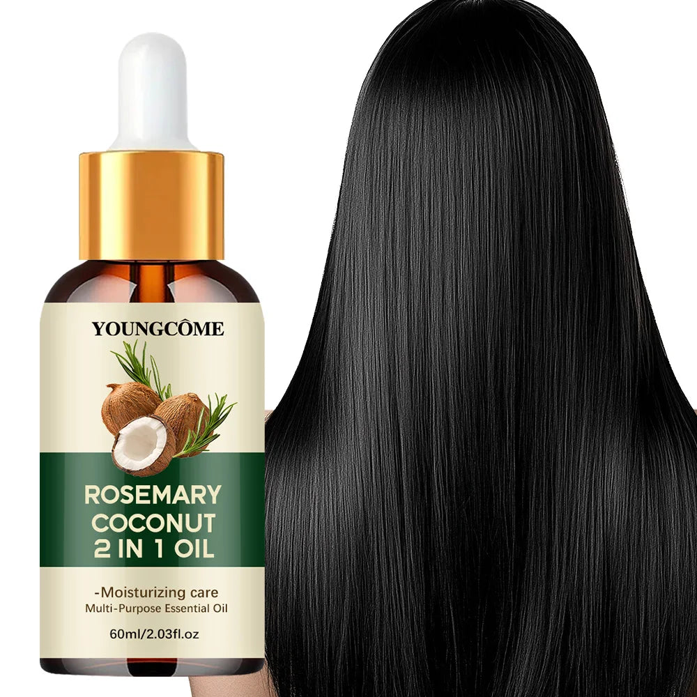 Rosemary Hair Oil Improve Hair Loss And Nourishes Strengthen Hair Roots Scalp Treatment Hair Care -