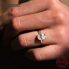 3.5CT Oval Cut Ring -