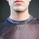 Ring Bead Necklace -