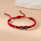 26 Alphabet Initials Heart Bracelet -