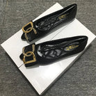 Pointed Flat Loafers -