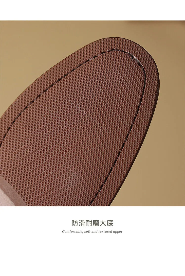 Brown Casual Flats -
