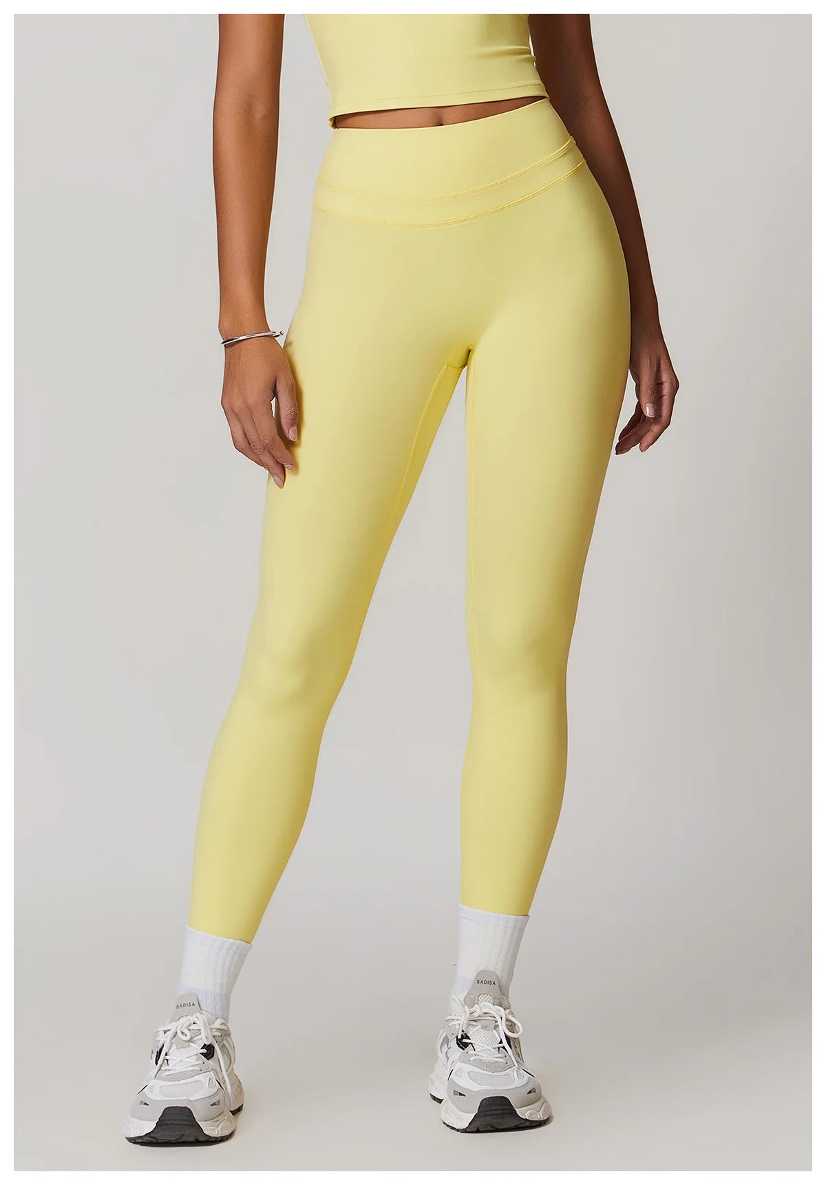 Yoga Leggings High Waist Sport Leggings Women's Running Workout Tights Gym Push Up Fitness Trousers -