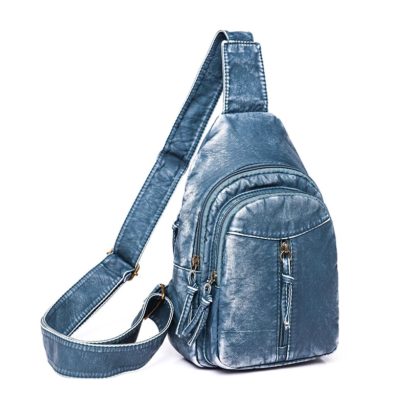 Carry your essentials in style with this soft PU leather shoulder crossbody bag. Designed for high quality and durability, this accessory is perfect for adding a chic touch to your outfit. -