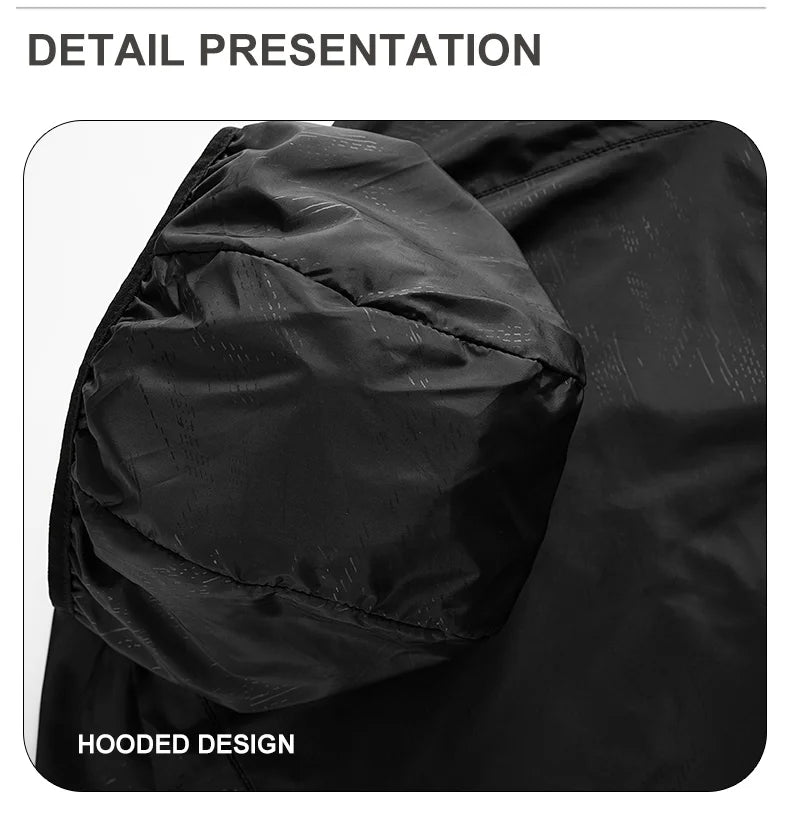 Stay protected during hiking adventures with these waterproof jackets for men and women. Featuring sun protection and windproof capabilities, these jackets are perfect for outdoor excursions, keeping you comfortable and shielded from the elements. -