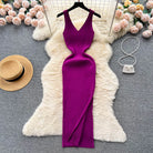 Knitted Dress Slim Fit -