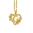 Initial Letter Necklaces -