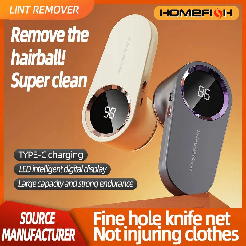 Keep your clothes and fabrics looking fresh and lint-free with this USB charging electric lint remover. Say goodbye to lint and fuzz for a clean and polished appearance! -