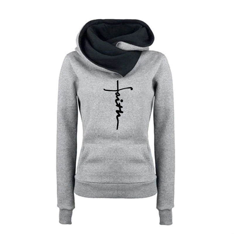 Stay cozy and stylish with these fashionable Christian-themed sweatshirts for women! -