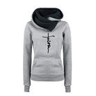 Stay cozy and stylish with these fashionable Christian-themed sweatshirts for women! -