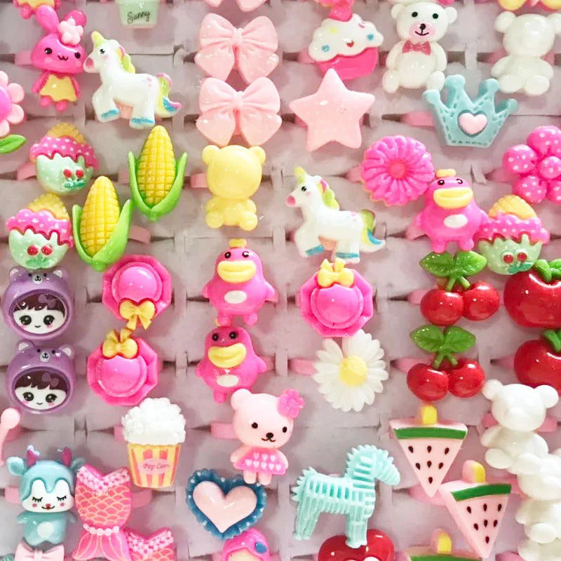 10pcs/lot Children's Cartoon Rings -