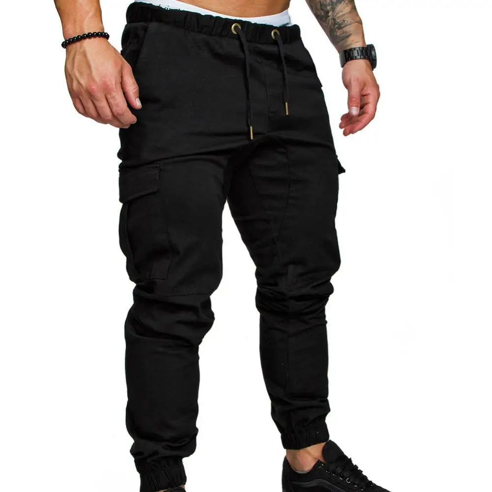 Men Skinny Cargo Pants -