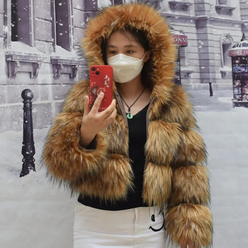 Fur Coat Women's Jacket -