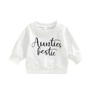 Citgeett Autumn Infant Baby Girls Boys Sweatshirts Letter Print Long Sleeve Pullovers Spring Casual Tops Clothes -