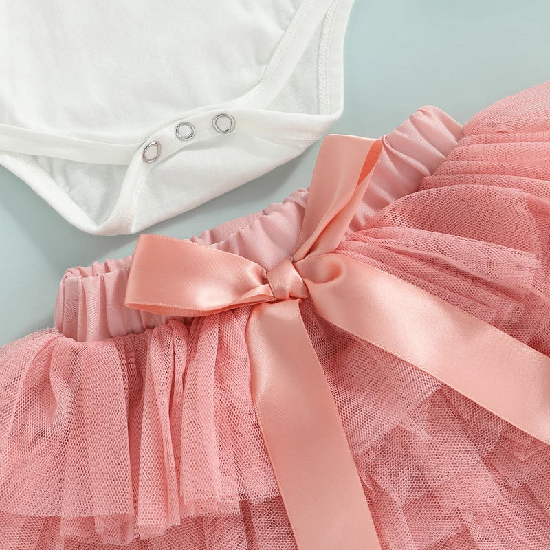 Dress your little princess in style with this 3-piece casual outfit set—comfortable and adorable for everyday wear! -