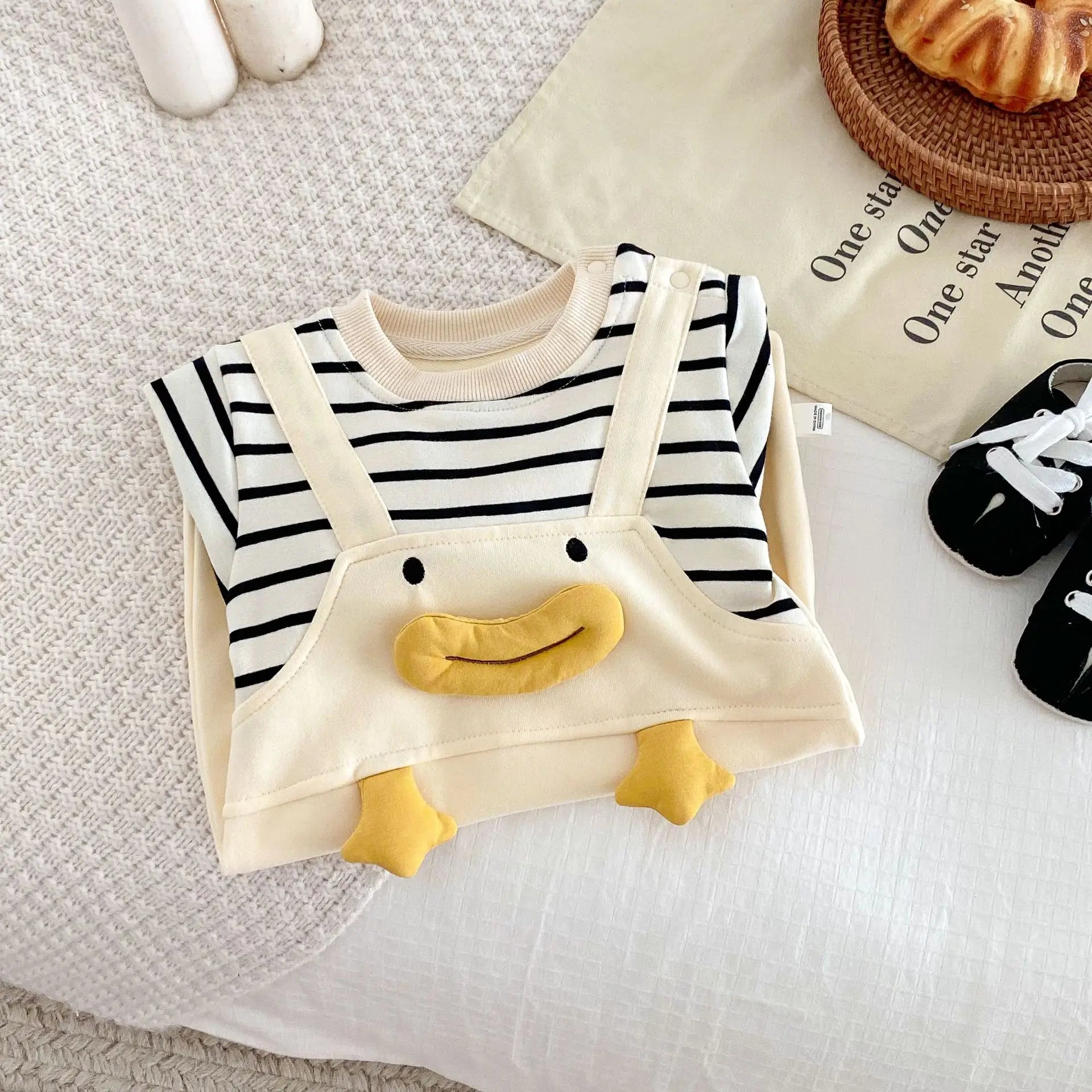 Keep your little one comfy and adorable with these baby rompers—cute jumpsuits perfect for babies aged 0-2 years! -