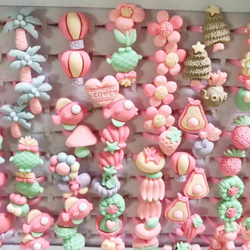 10pcs/lot Children's Cartoon Rings -