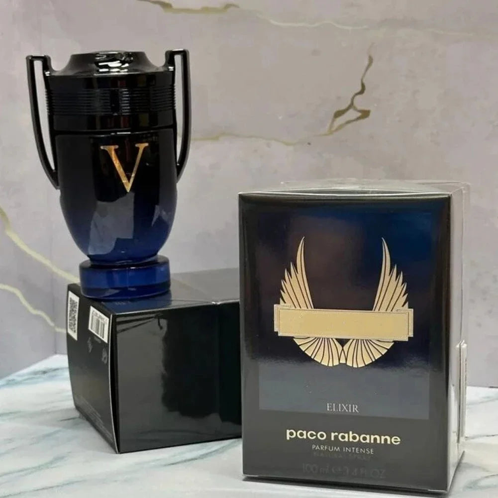 100ML Victory Men's Perfume EDP, Woody Aquatic Notes, Fresh Ocean Fragrance Spray Gift For Men 3.4 Oz Parfum Intense Cologne -