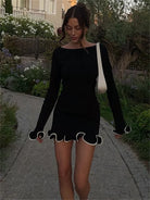 Women's Knit Mini Dress -