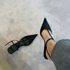 Brand Shoes for Women Sexy Pointed Toe Women's Sandals Comfortable Low Heel Trendy Sandal Simple Versatile Large Size Pumps -