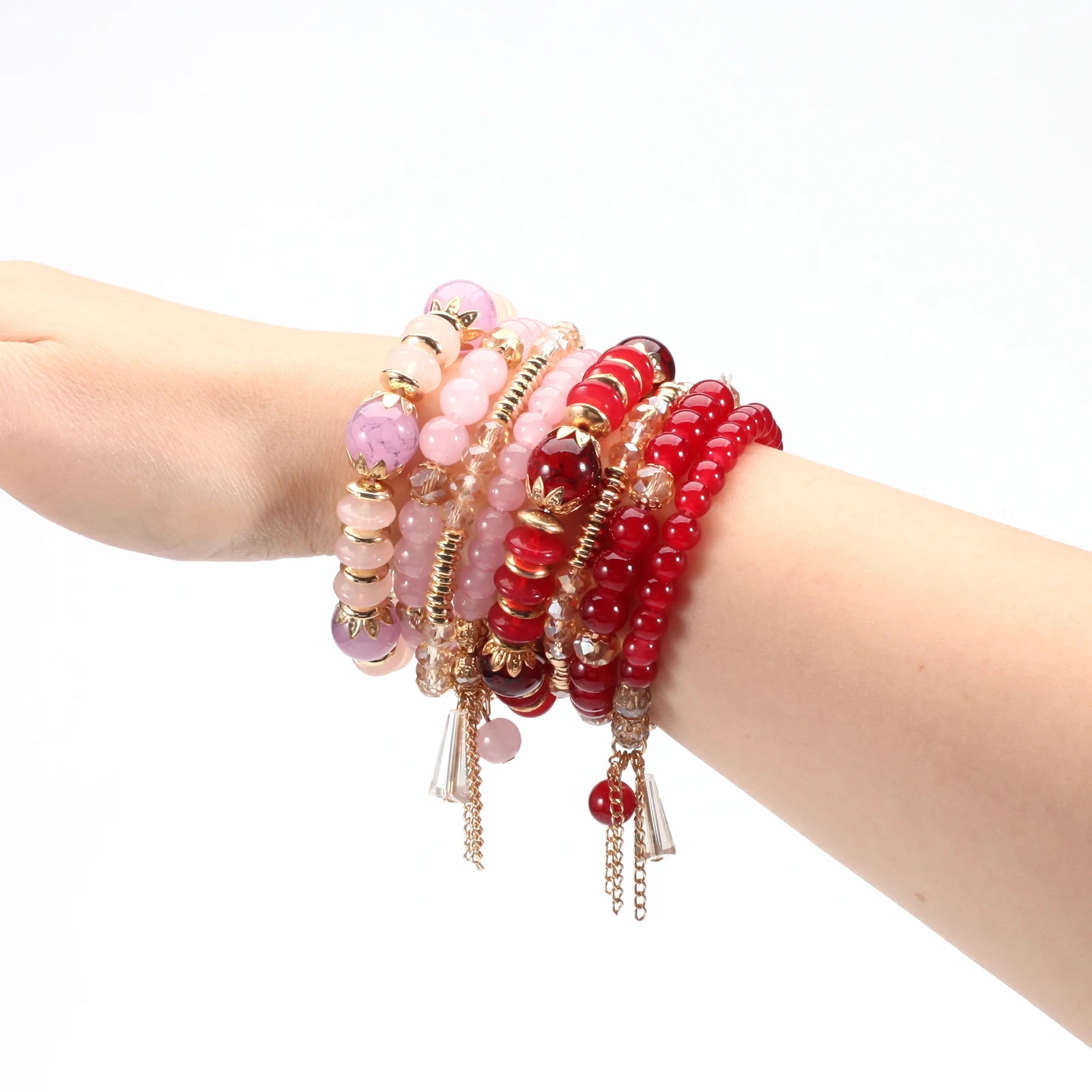 Stackable Bead Bracelets -
