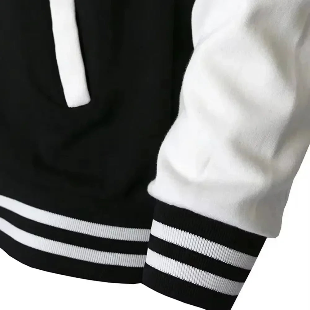 Get a trendy look with this anime baseball jacket (Unisex) -