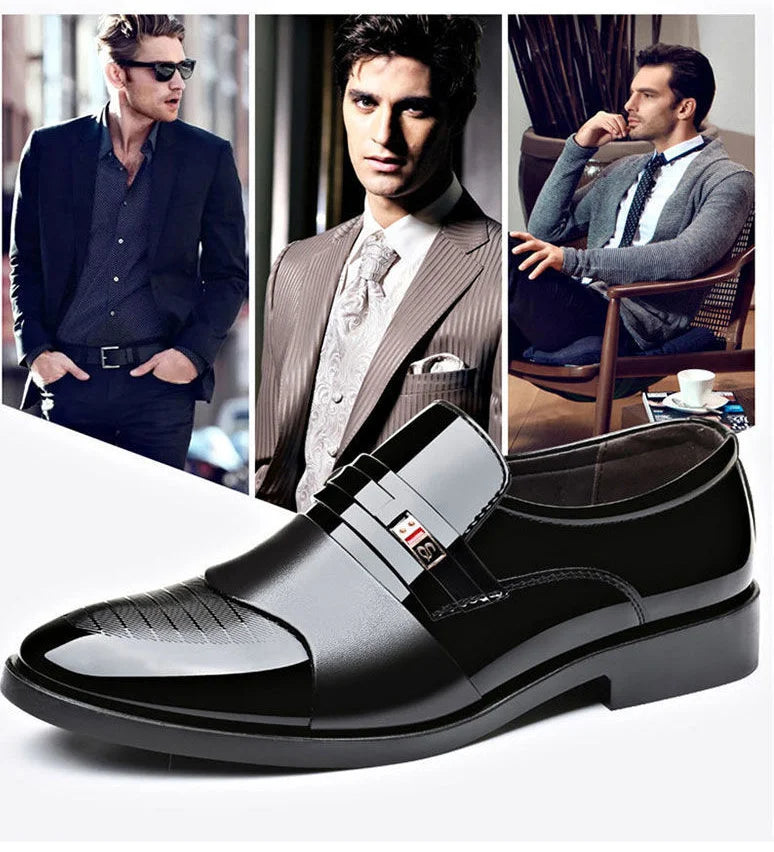 Step up your style with these luxury leather shoes for men—an elegant and premium choice for a sophisticated look! -