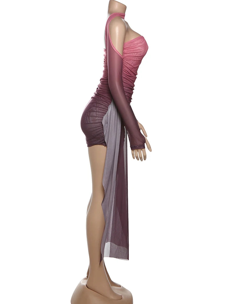 Dress+Shawl -