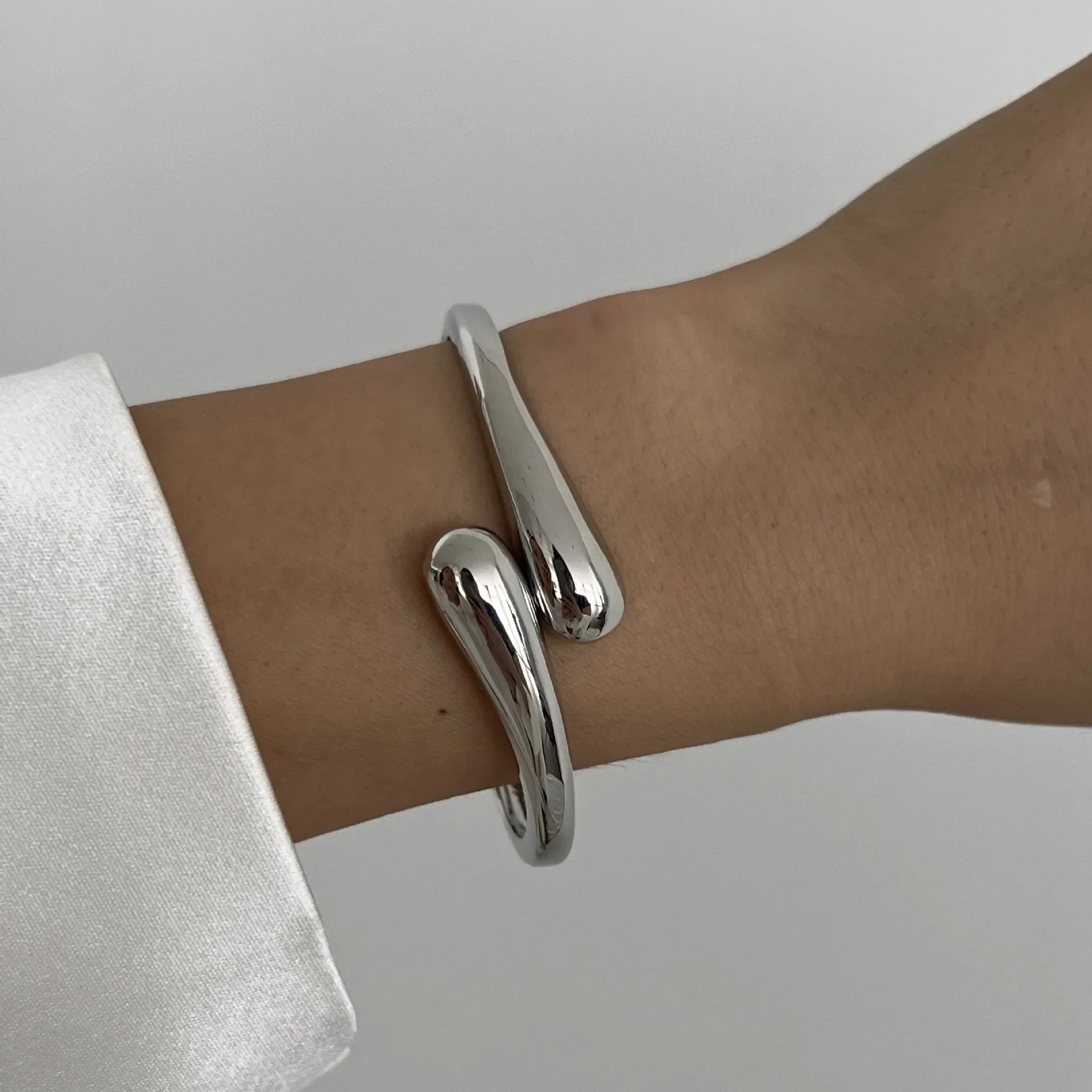 3 Styles Metal Cuff Bangles -
