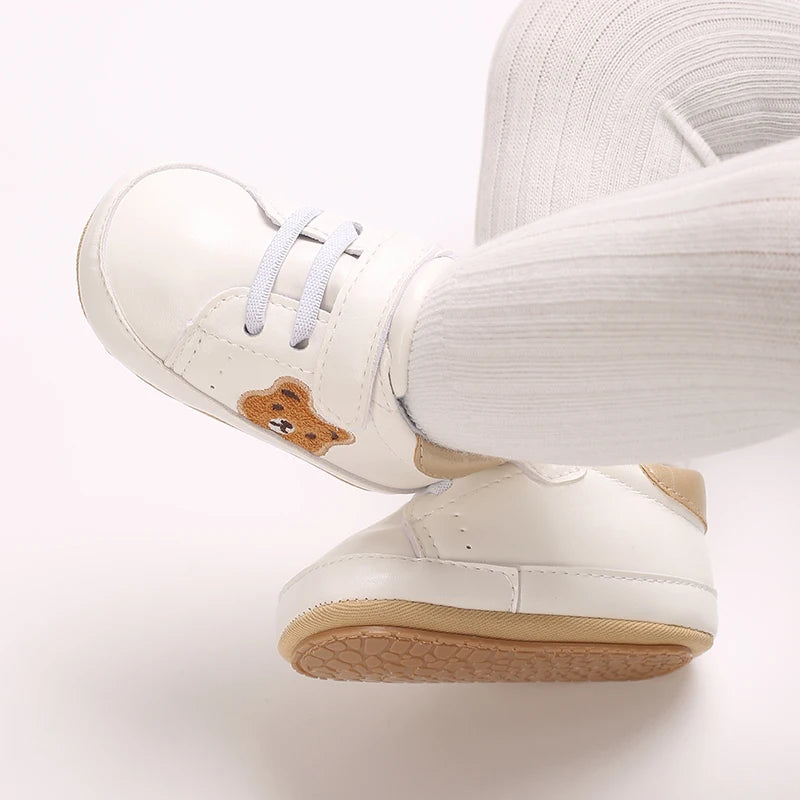 Boys and Girls Panda Sneakers 0 to 18 Months -