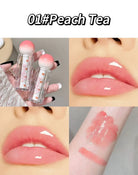 SHAQINUO Watery Lip Gloss Moisturizing Mirror Water Gloss Long-lasting Clear and Tender Lipstick Lip Gloss -