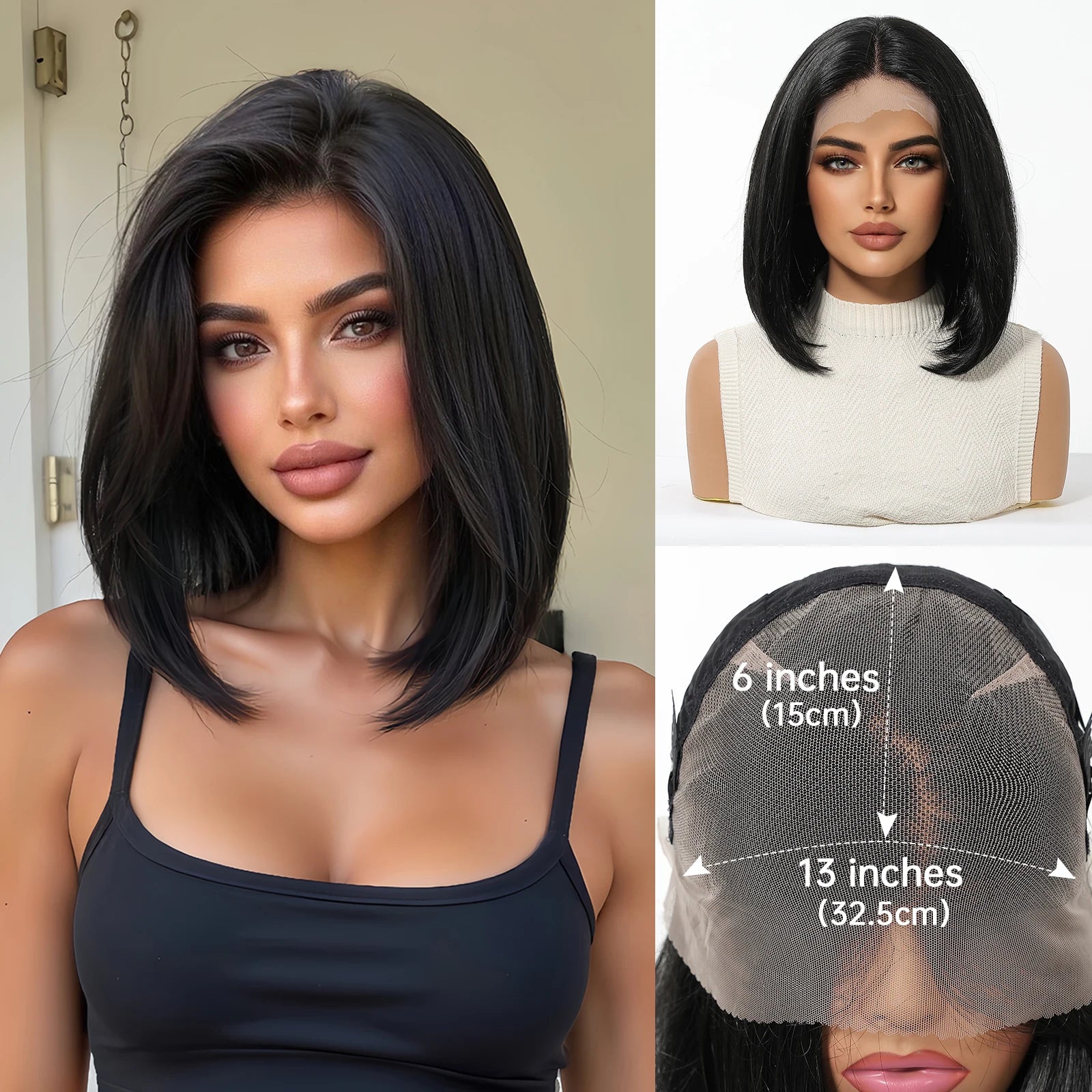 Achieve a stunning look with this 13x6 HD lace front wig in a beautiful blonde and mixed brown color. This high-quality wig provides a natural and flawless appearance, perfect for enhancing your style. -