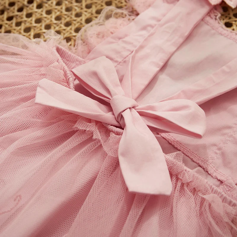 Dress your little one to impress with this adorable party romper for baby girls—perfect for special occasions and celebrations! -