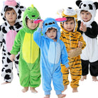 Dress your little one in these cute unisex infant pajamas featuring fun dinosaur and animal prints—perfect for cozy nights and playful days! -