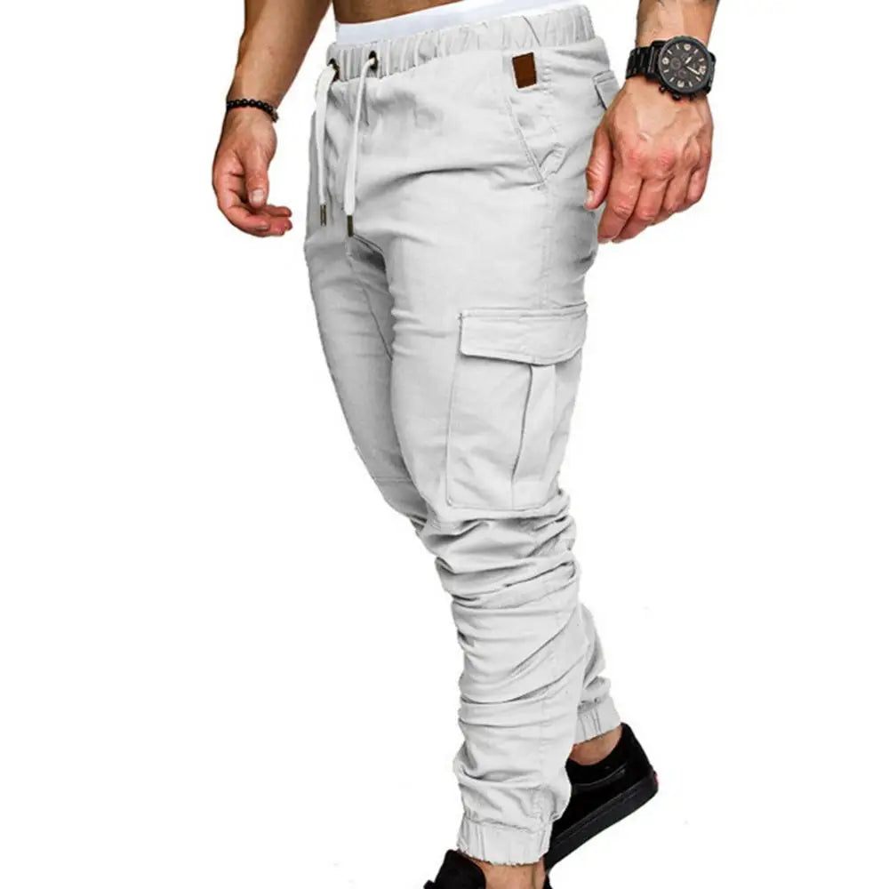 Men Skinny Cargo Pants -