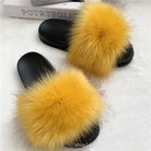 Faux Fur Slippers Women -