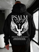 Psalm 91:4 Men & Women Hooded Sweatshirt -