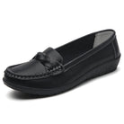 Shoes Women 2025 New Loafers Slip On Flats Leather Shoes Woman Comfortable Flat Shoes Women White Zapatos Mujer Women's Footwear -