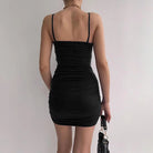 Spaghetti Strap Dress Women -