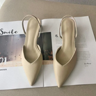 Shoes for Women Hot Sale Slingbacks Women's High Heels Shallow Mouth Office and Career Sexy Slip-on Toe Cap Gladiator Sandals -