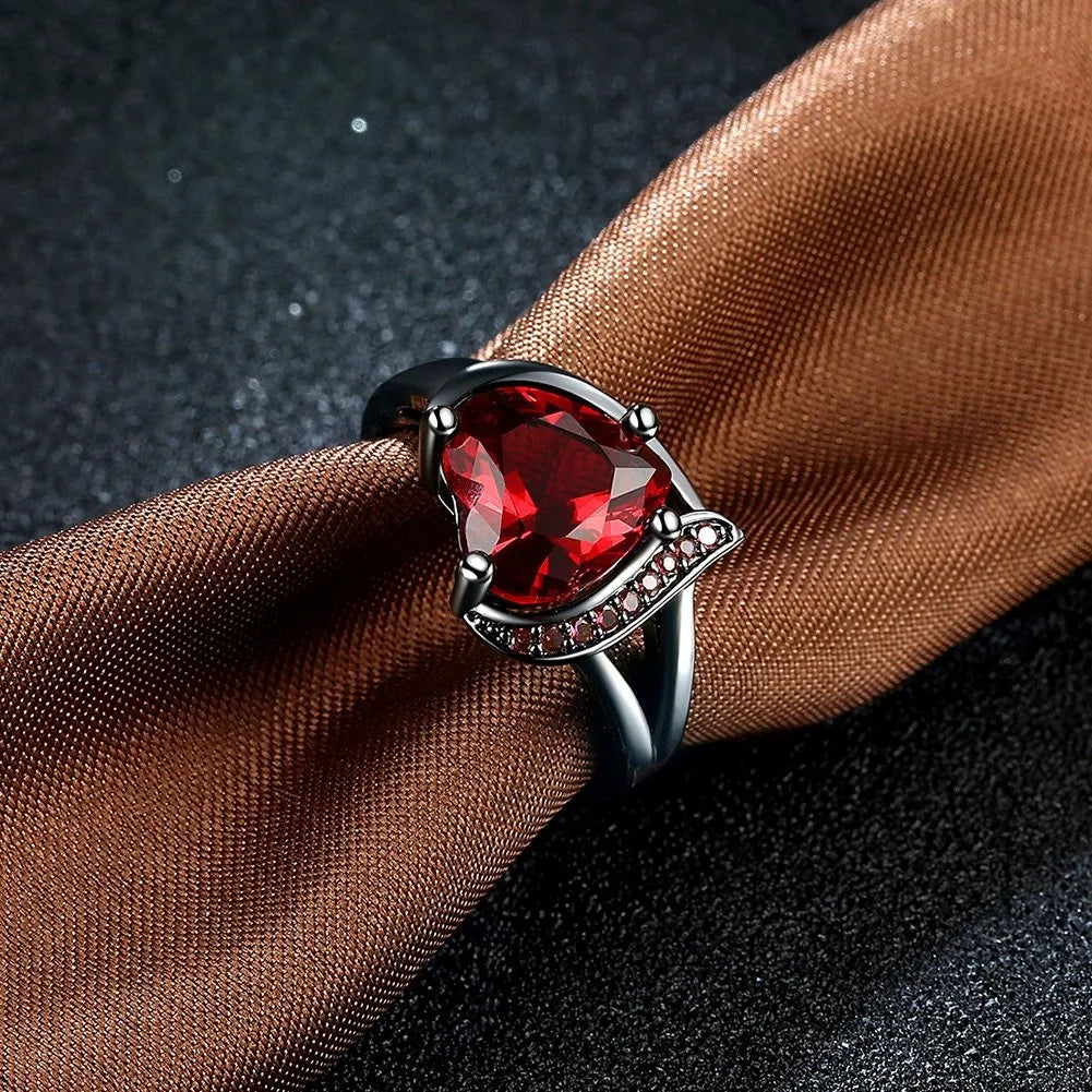 Fashion Couple Rings Romantic -