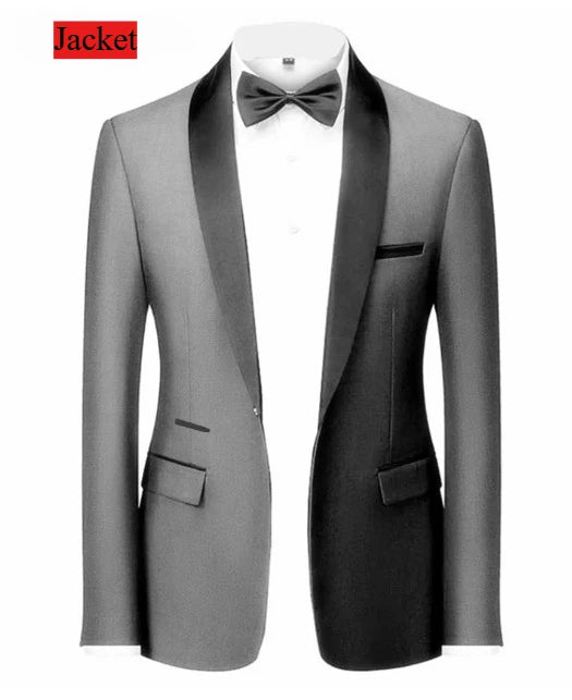 Men Formal Slim Fit Tuxedo -