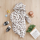 Keep your little ones stylish and cozy this spring with these leopard print flannel clothes—adorable cartoon designs great for baby boys and girls aged 0-18 months! -