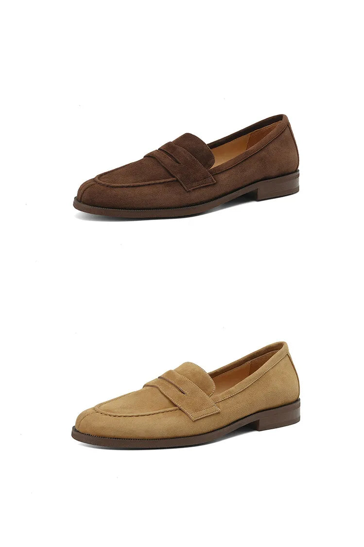 Brown Casual Flats -