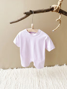 Keep your baby boy comfy and cute with this basic romper, perfect for ages 0-1 year! -