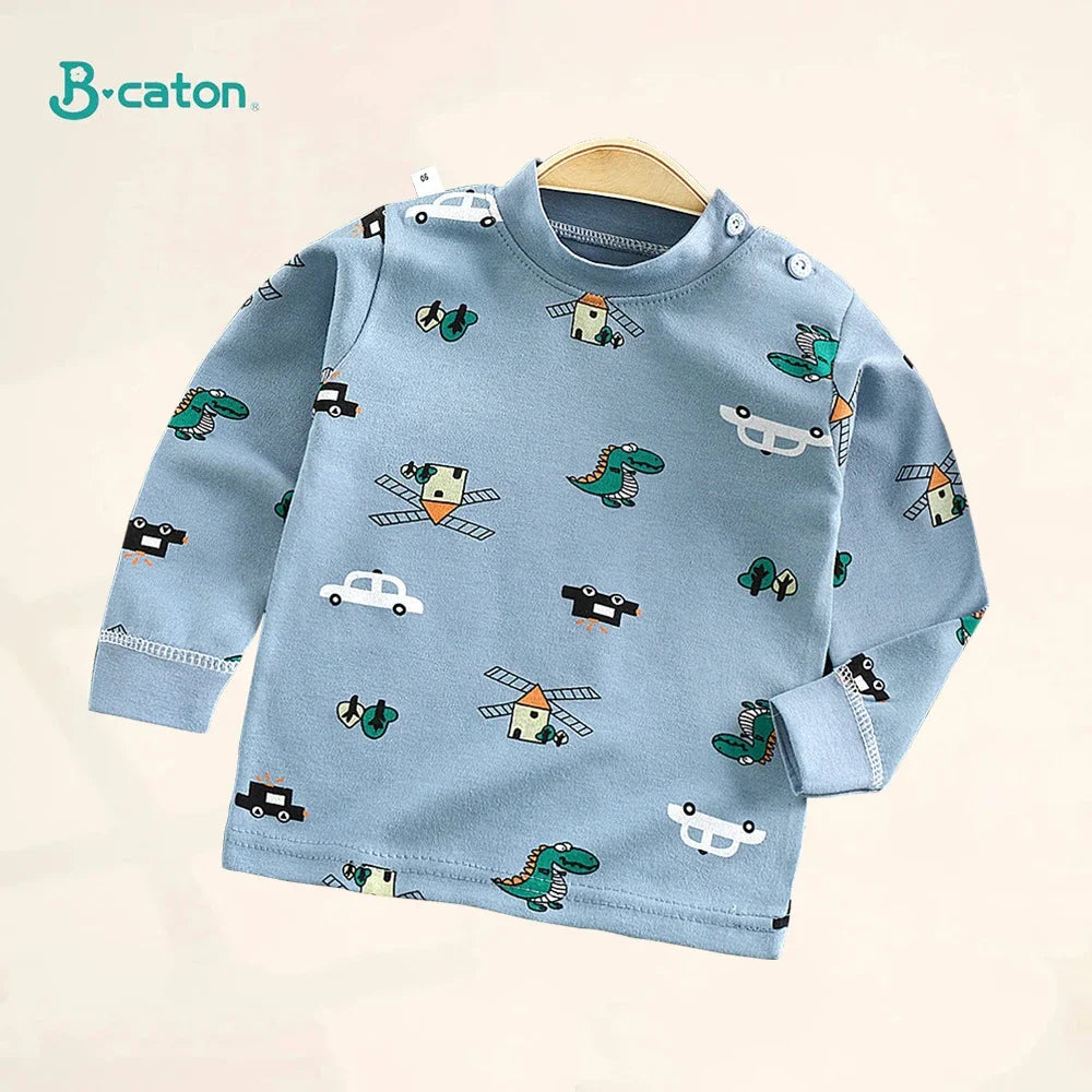 Children Pajamas Set High Waist Set for 1-6 Years Old -