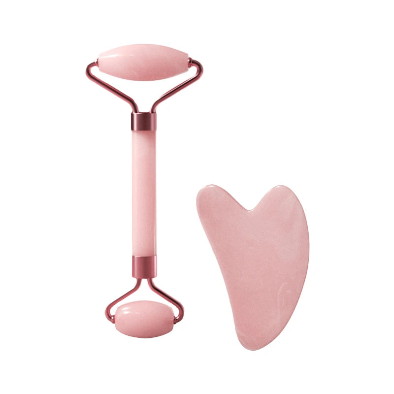 Enhance your skincare routine with this facial roller for the face, neck, and eyes. This resin massage tool can help improve circulation, reduce puffiness, and promote relaxation for a revitalized complexion. -
