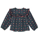 Kids Girls Clothes 25AW New Toddler Cute Bow Strawberry Printed Dresses Denim Vest Dress Jeans Children Clothing -