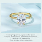 3.5CT Oval Cut Ring -